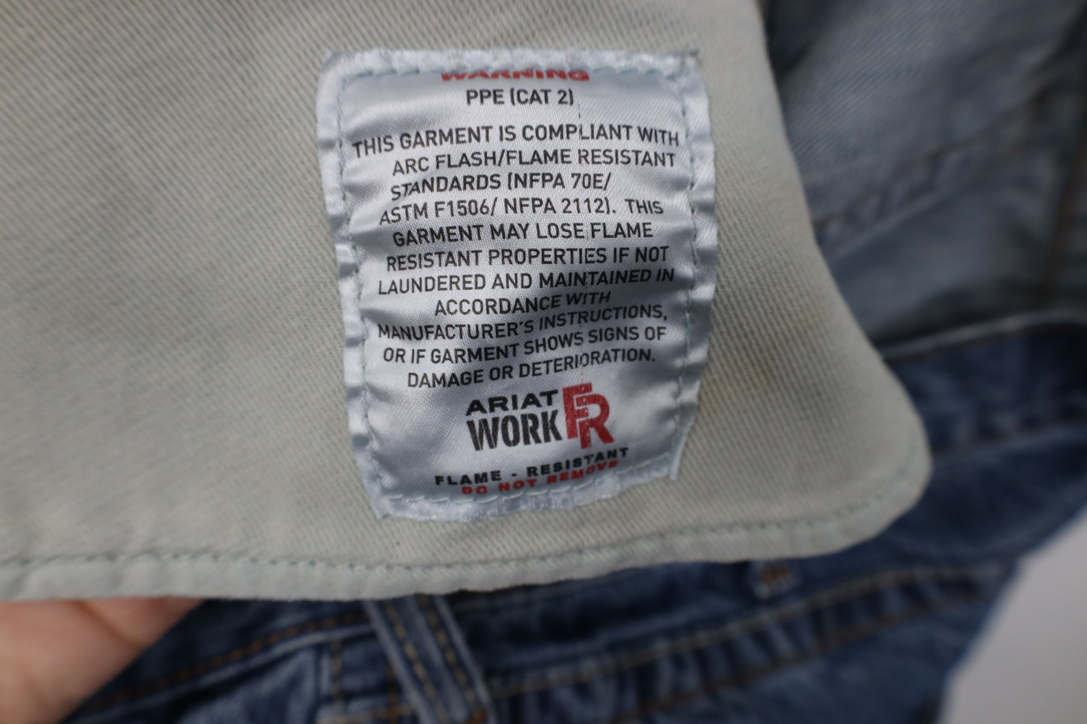 Ariat Ariat FR Flame Resistant Relaxed M4 Bootcut Jeans Workwear Size US 44 / EU 60 - 12 Thumbnail