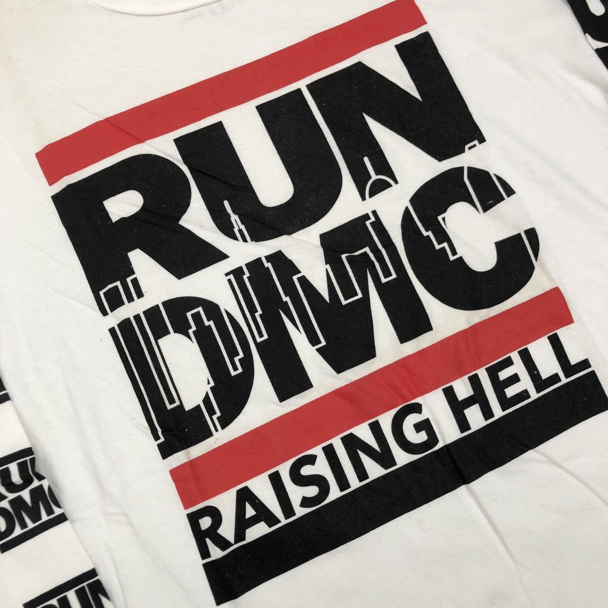 Band Tees × RUN DMC × Vintage RUN DMC longsleeve shirt Size US L / EU 52-54 / 3 - 2 Thumbnail