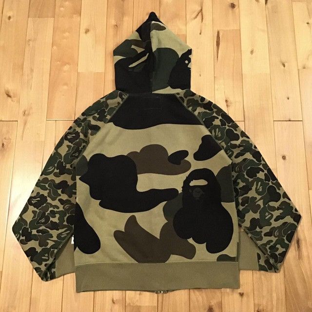 Bape × Nigo BAPE Giant camo green full zip hoodie a bathing ape NIGO Size US M / EU 48-50 / 2 - 2 Thumbnail