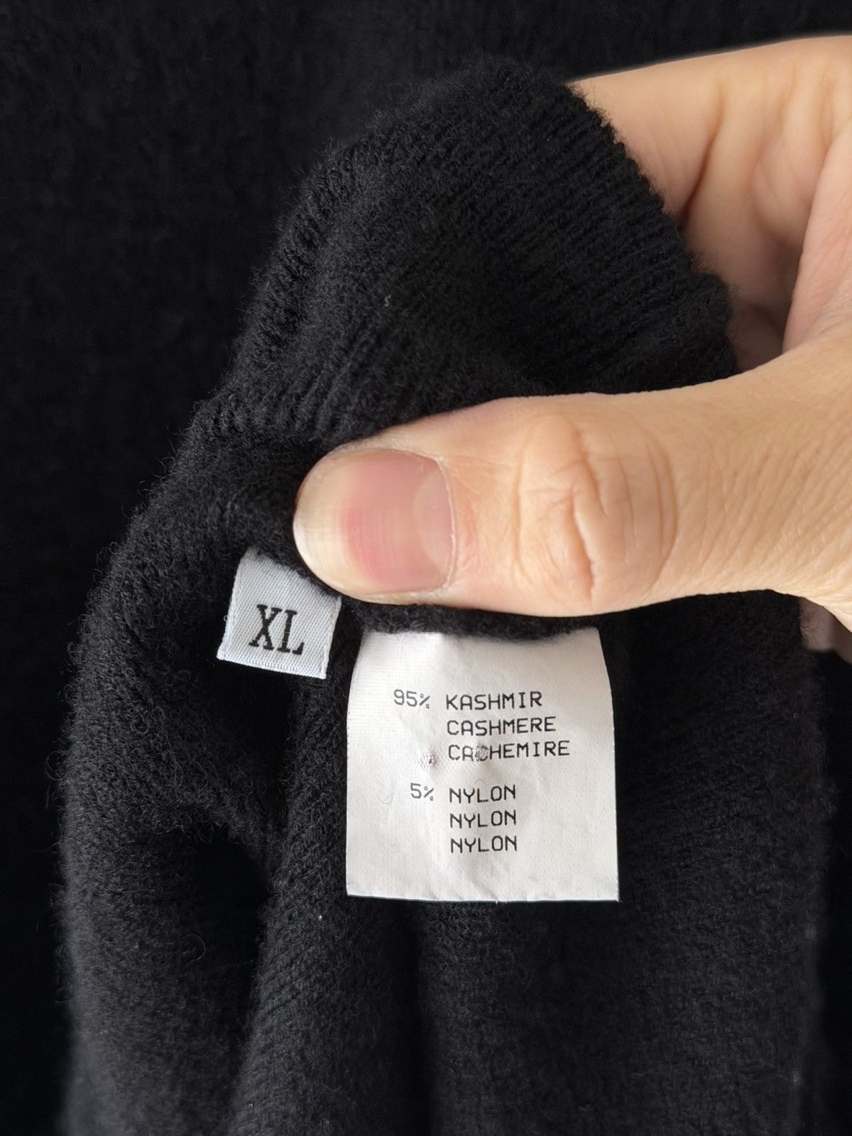 Chrome Hearts CH Vintage Cross Patch Cashmere Sweater XL Size US XL / EU 56 / 4 - 7 Thumbnail