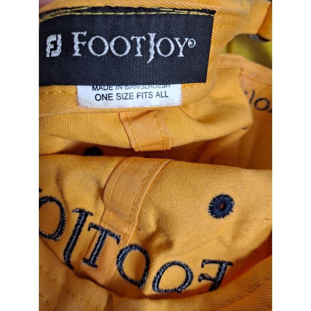 Footjoy FootJoy Golf Hat Cap Adjustable Embroidered Logo One Size Size ONE SIZE - 6 Thumbnail