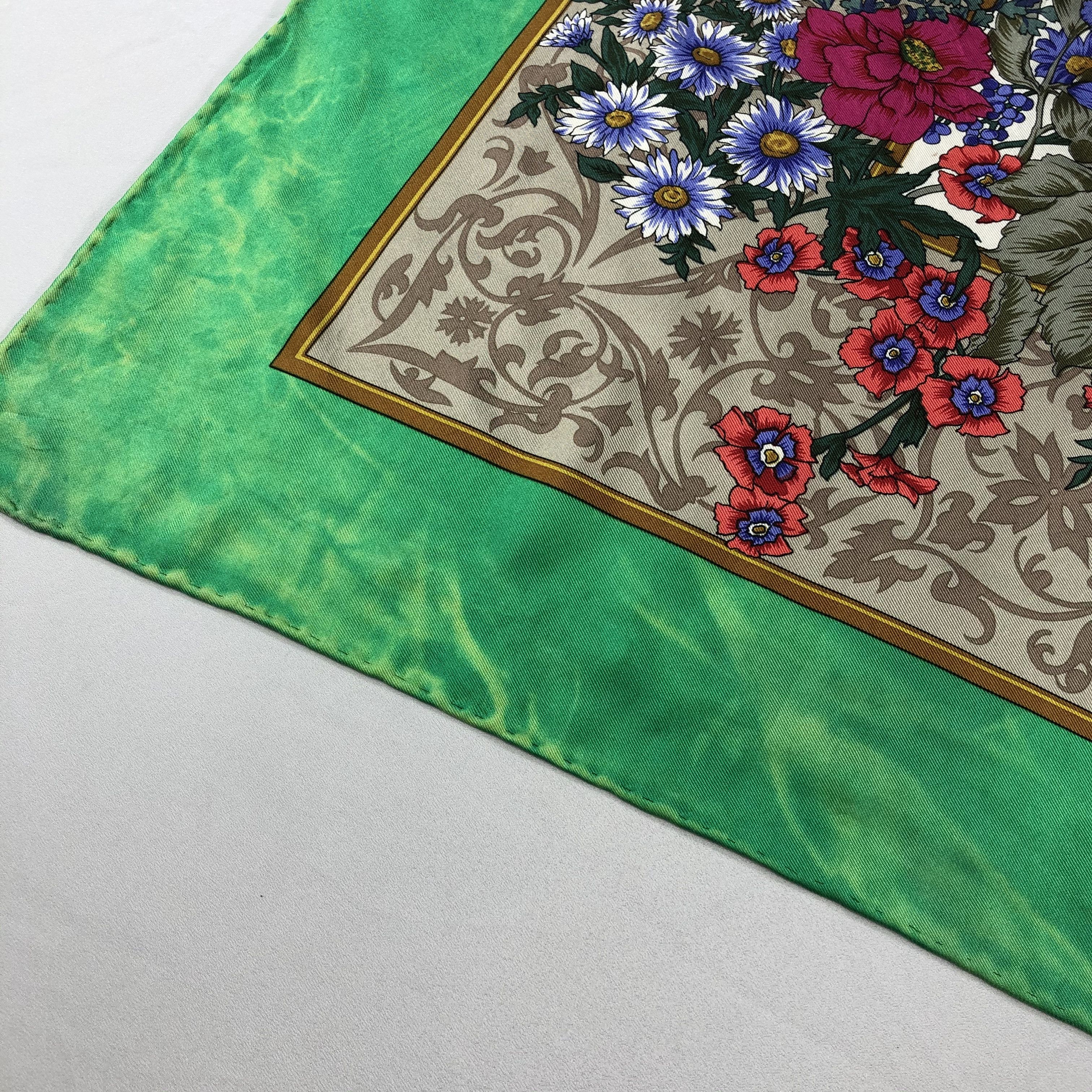 Lancel Vintage Lancel Silk Scarf Size ONE SIZE - 10 Thumbnail