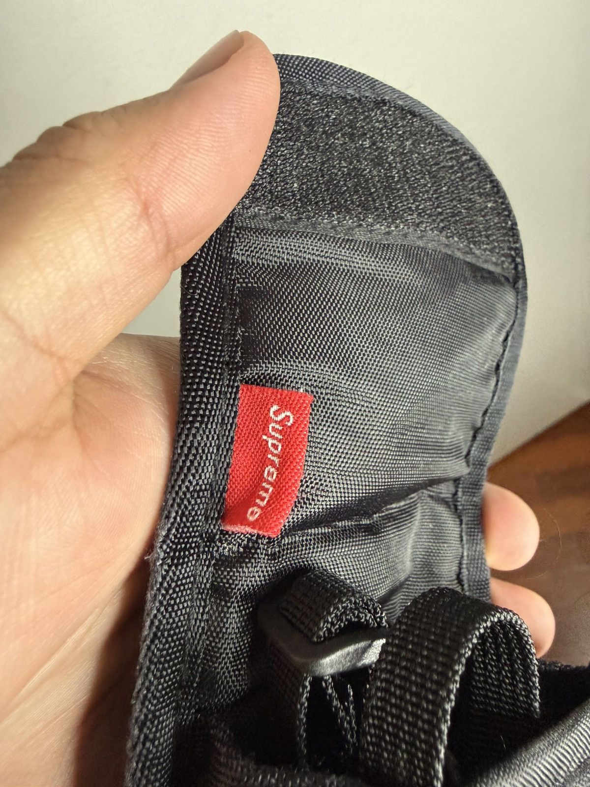 Supreme Supreme FW11 Damier Printed Check Camera Pouch Black Size ONE SIZE - 8 Thumbnail