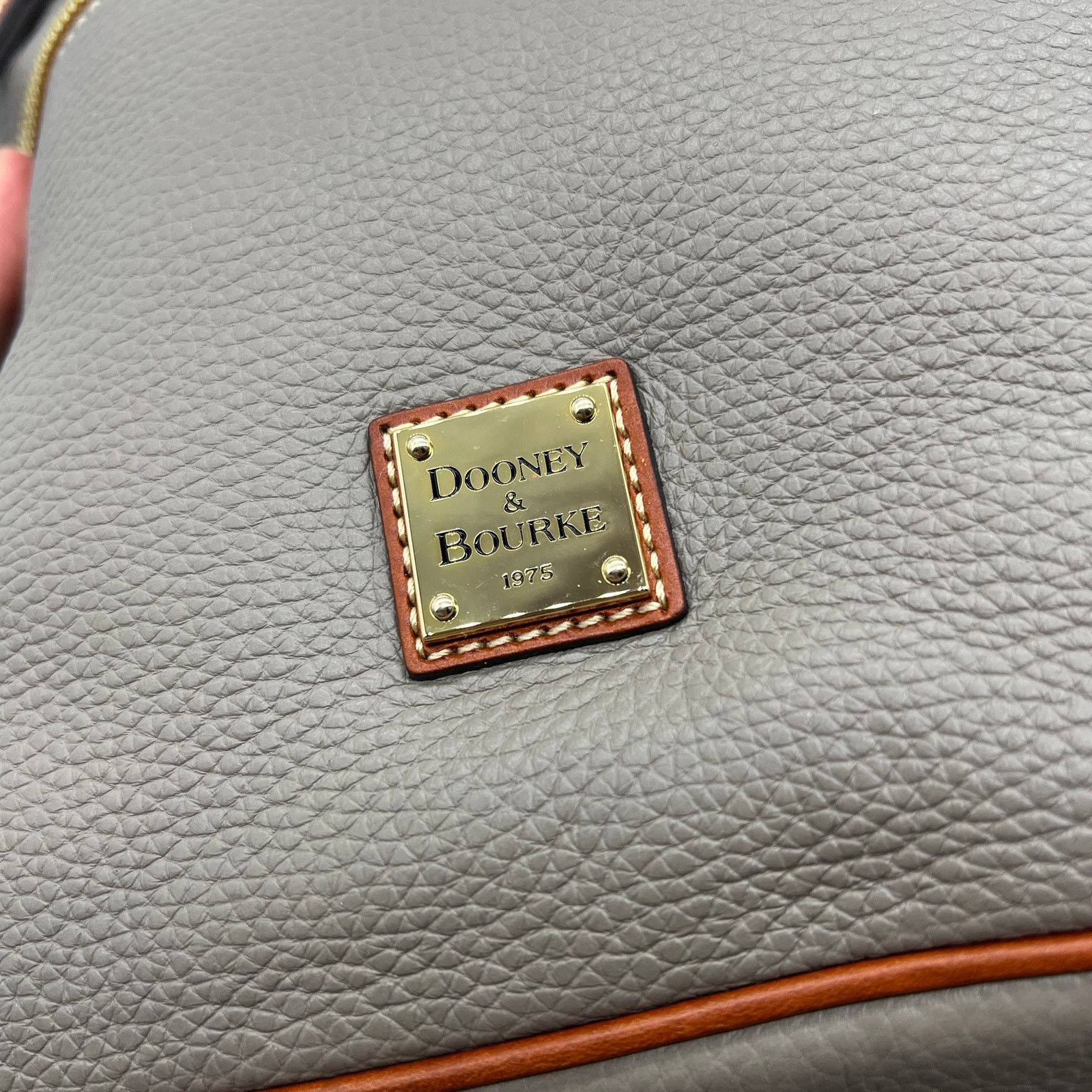 Dooney & Bourke Dooney & Bourke Pebble Leather Purse Smoke Color Size ONE SIZE - 5 Thumbnail