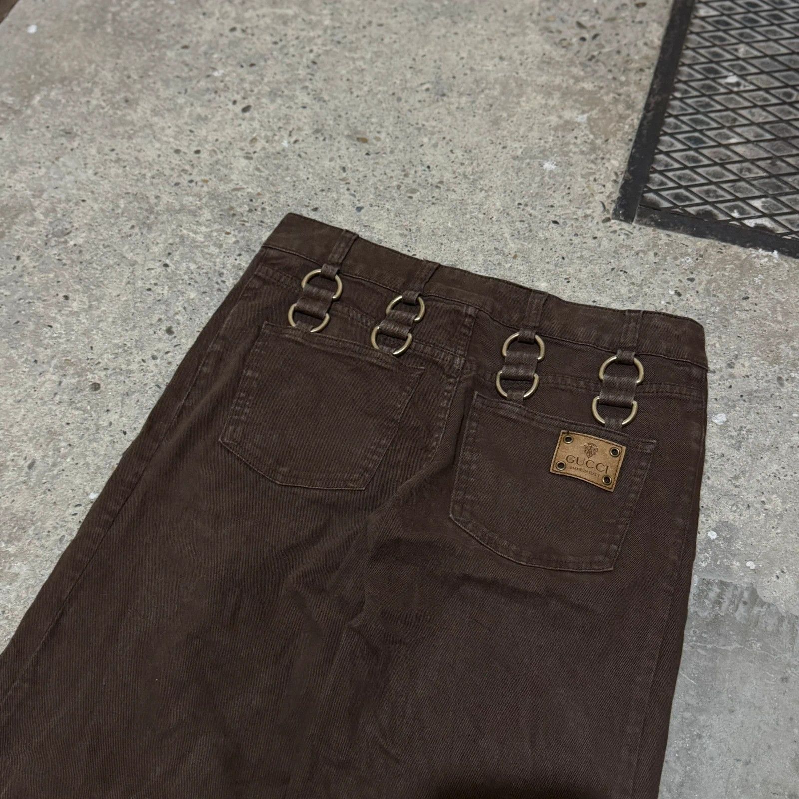 Gucci 2008 Gucci bootcut metal details pants Size 26" / US 2 / IT 38 - 7 Thumbnail