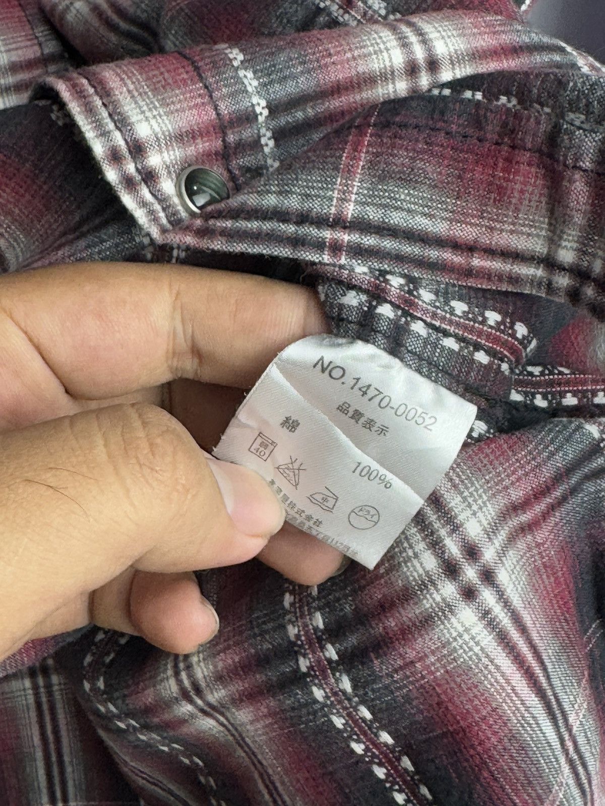 Hysteric Glamour × If Six Was Nine × Japanese Brand Japanese Spinash Westren Button Long Shirt Size US L / EU 52-54 / 3 - 5 Thumbnail