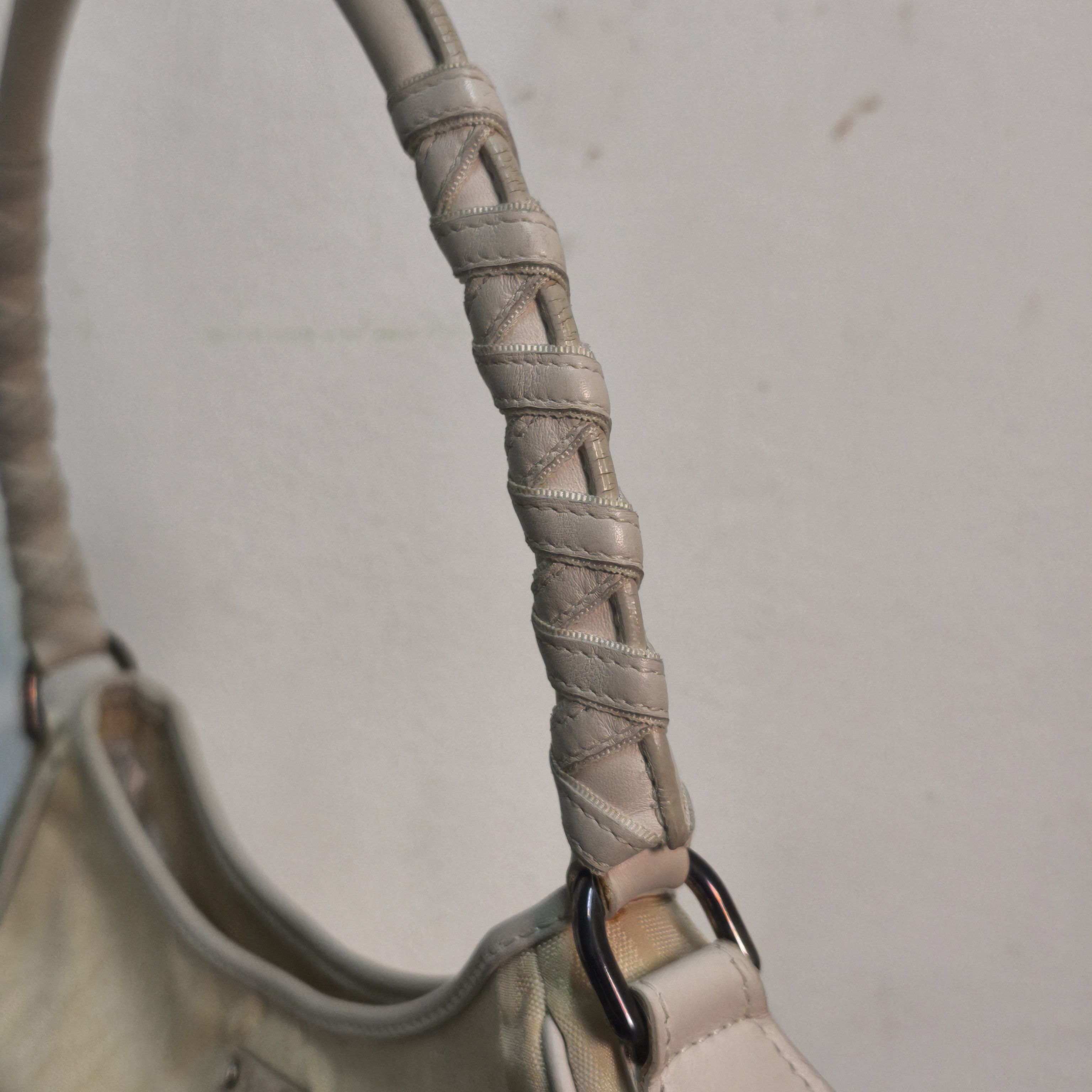 Dior Christian Dior 2007 Shoulder Bag Cream- John Galliano Size ONE SIZE - 9 Thumbnail