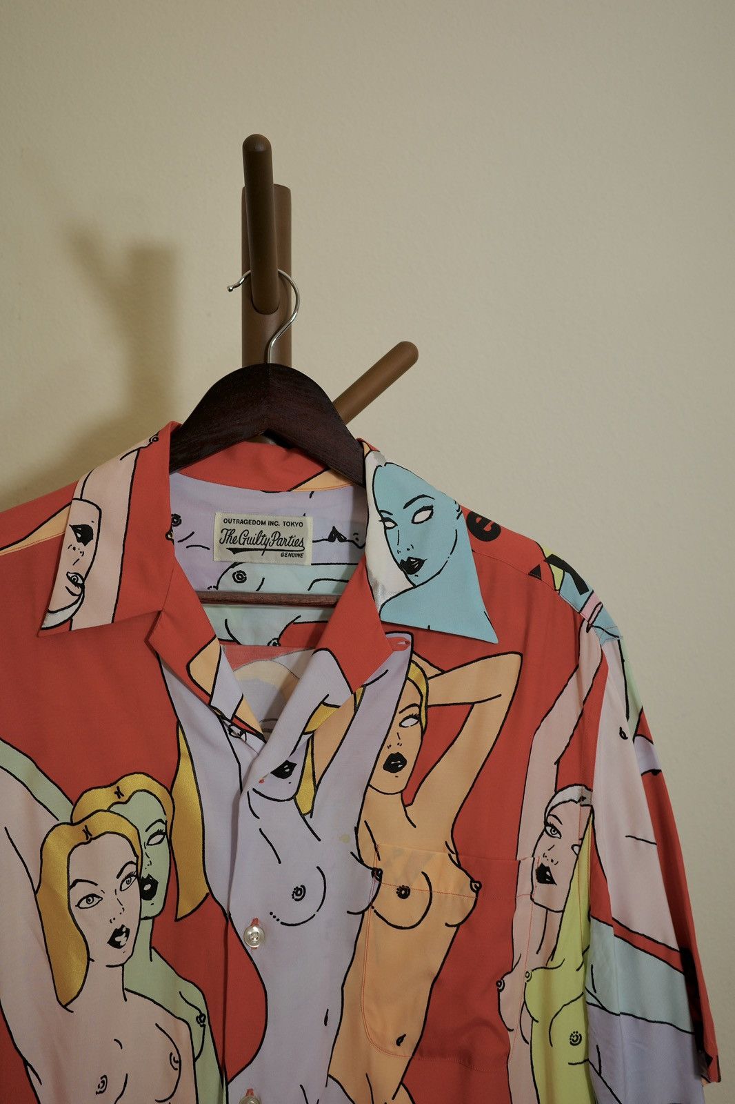 Wacko Maria Wacko Maria Nude women pattern aloha shirt Size US L / EU 52-54 / 3 - 1 Thumbnail