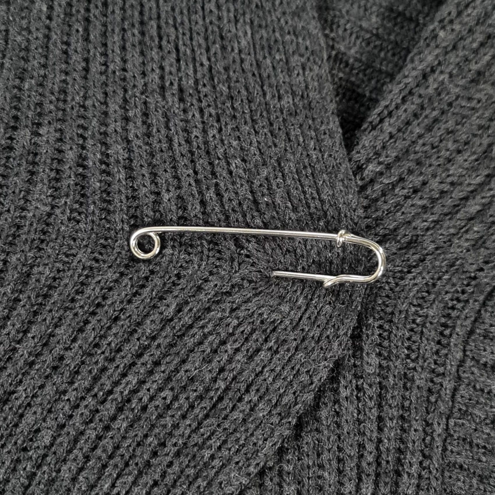 Vintage Winser London Womens Cardigan Grey Small 100% Merino Wool Knit Long Line Jumper V-Neck Casual Autumn Winter Womens Size S / US 4 / IT 40 - 5 Thumbnail