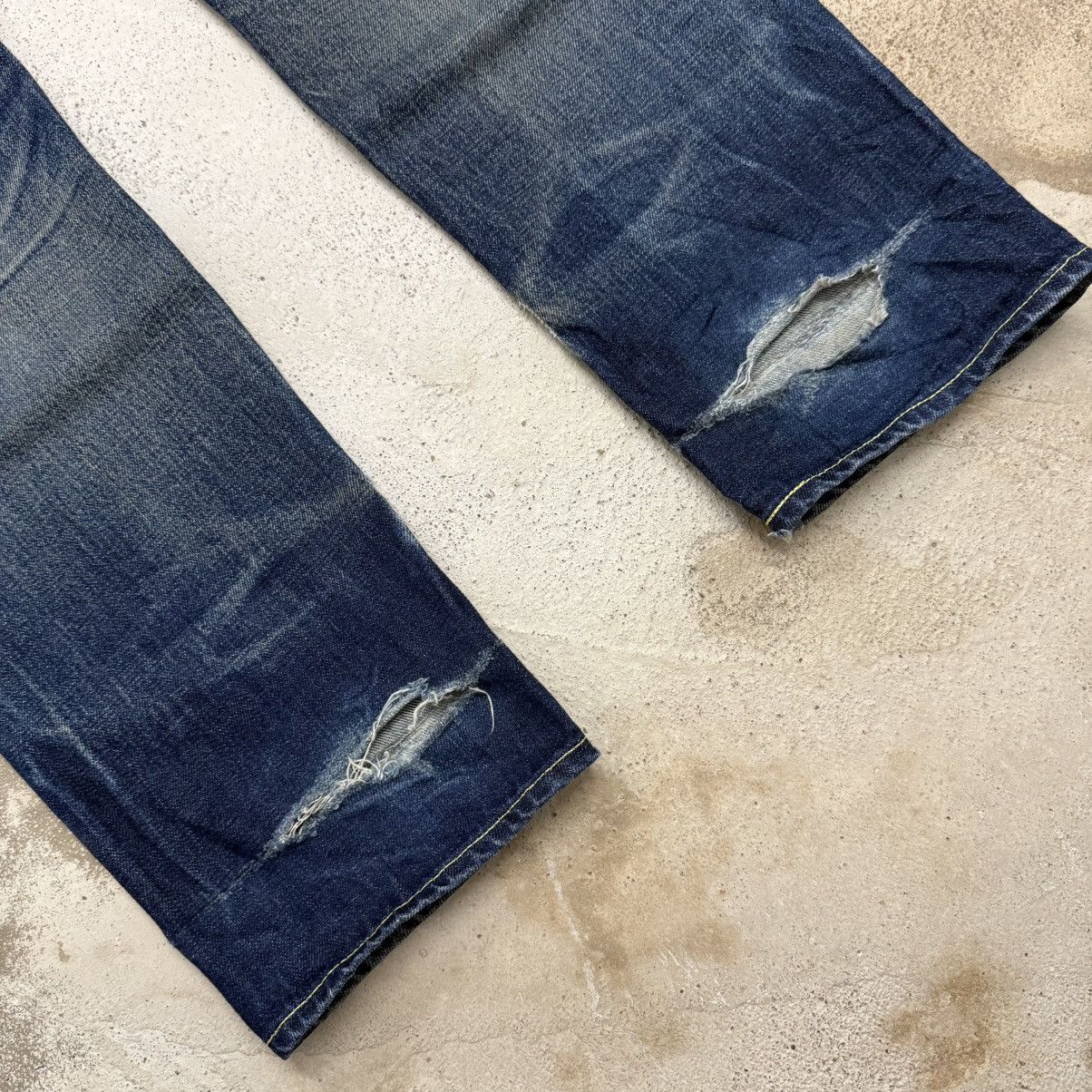 Japanese Brand Chikiriya Selvedge Chainstitch Mudwash Japanese Denim Size US 30 / EU 46 - 14 Thumbnail