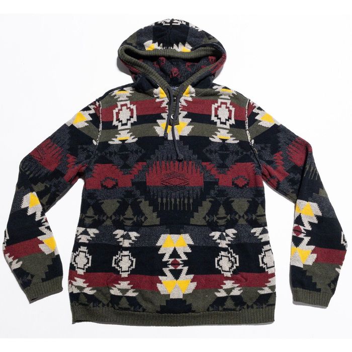 American eagle aztec outlet hoodie