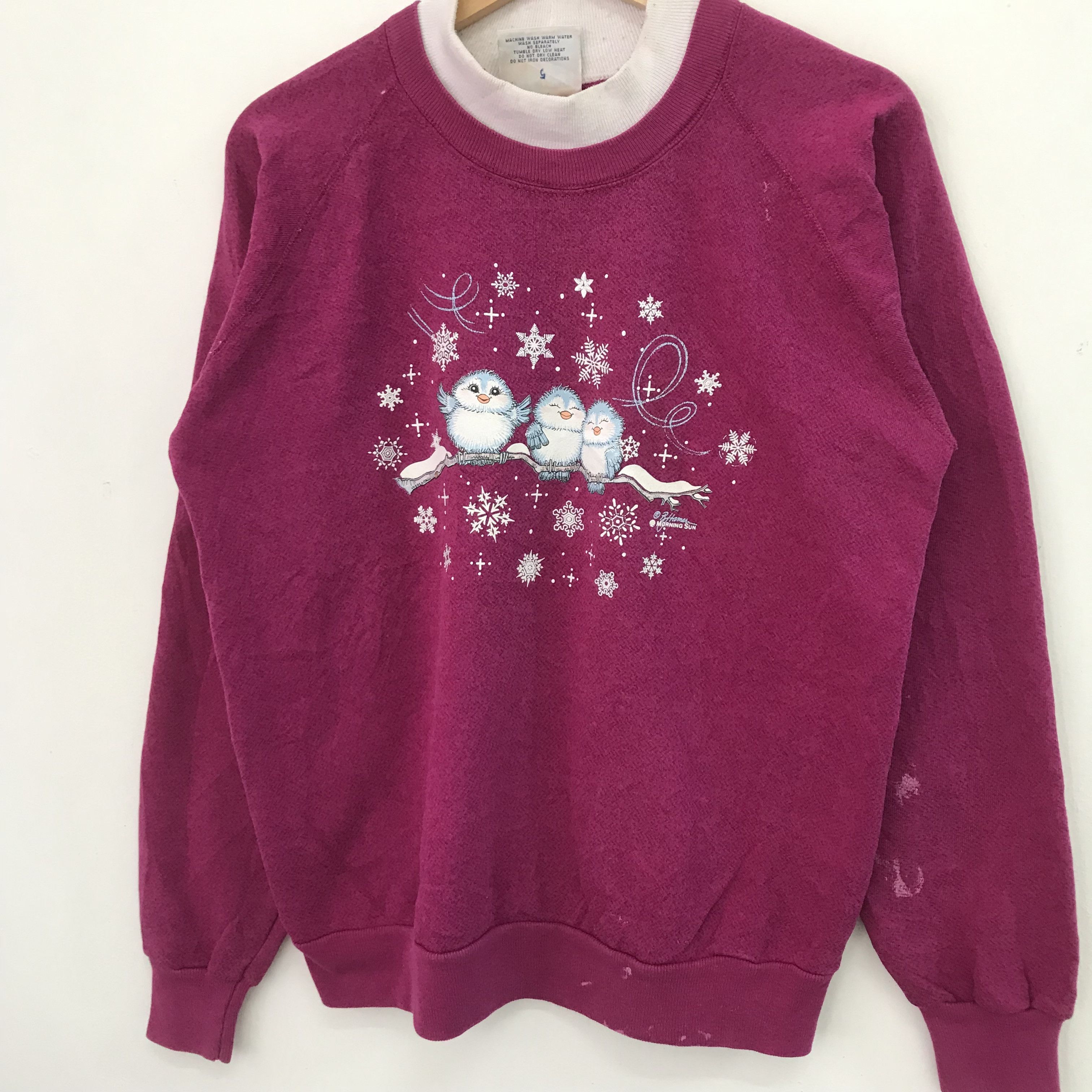 Vintage Vintage Morning Sun Bird Graphic Sweatshirt - 610 Size US M / EU 48-50 / 2 - 3 Thumbnail