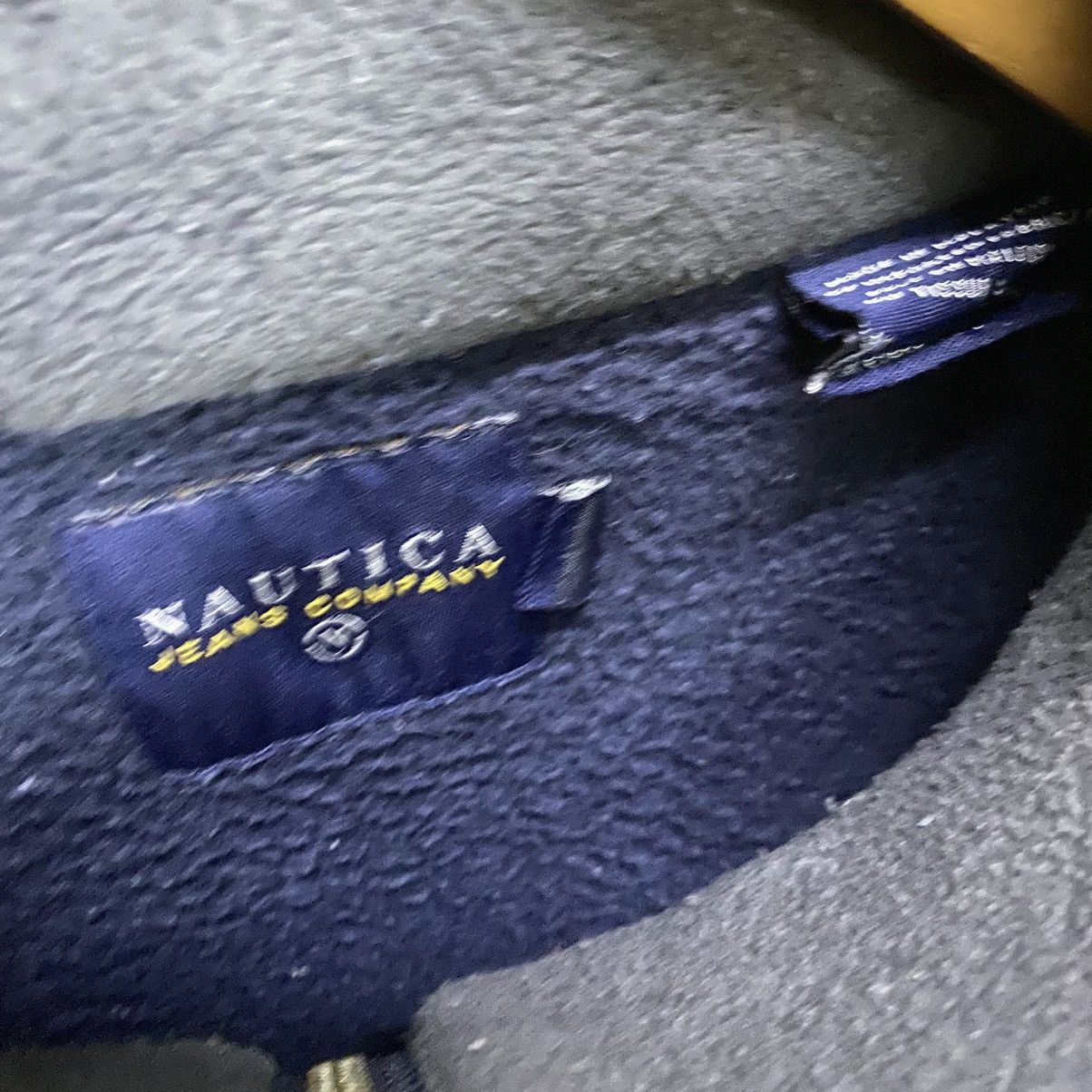 Nautica Nautica big logo half zipper fleece Size US XL / EU 56 / 4 - 8 Thumbnail