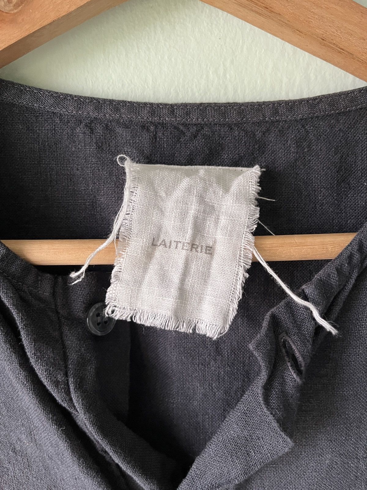 Japanese Brand Laiterie Linen Button up Size M / US 6-8 / IT 42-44 - 2 Thumbnail