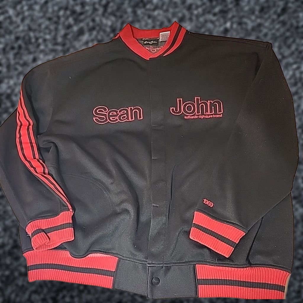 Sean John VINTAGE Sean John Jacket Mens XXXL Bomber Varsity Urban Streetwear 1969 Series Size US XXL / EU 58 / 5 - 1 Thumbnail