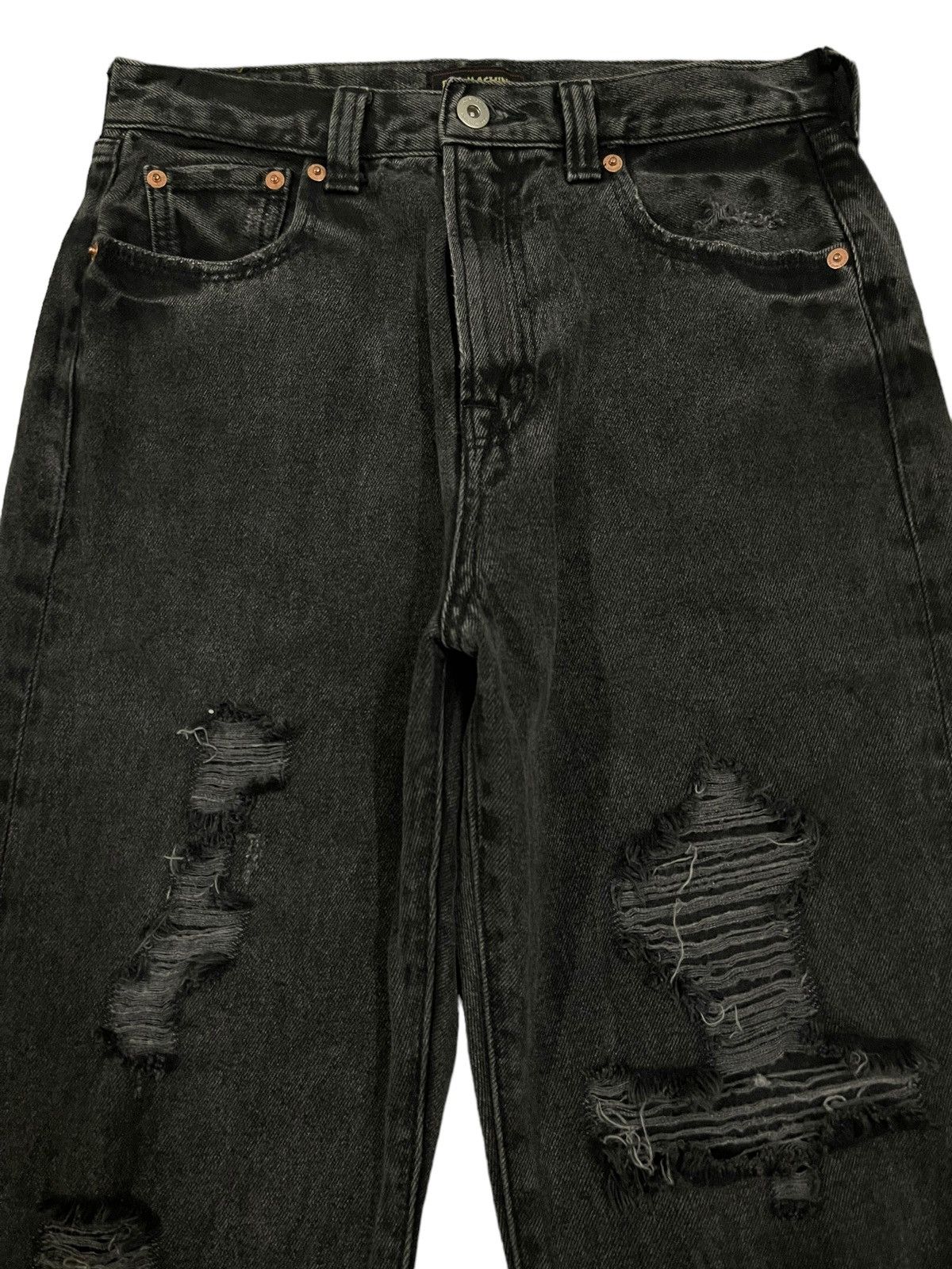 In The Attic Vintage Japanese Brand Distressed Style Baggy Jeans Size US 28 / EU 44 - 3 Thumbnail