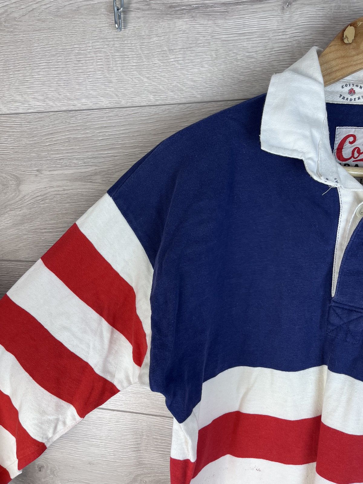 Sterling Ruby Men’s rugby jersey England Cotton Traders size L Size US L / EU 52-54 / 3 - 8 Thumbnail
