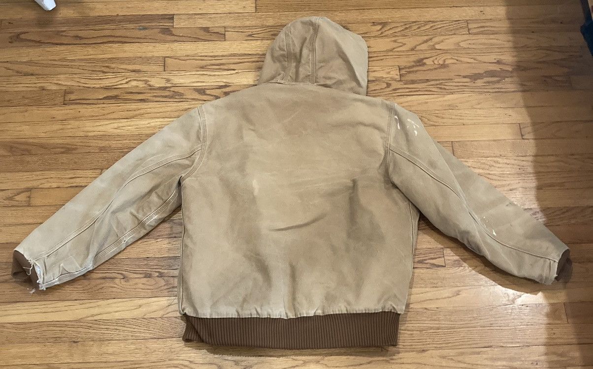 Carhartt × Vintage Vintage Beige Carhartt Canvas Jacket Size US M / EU 48-50 / 2 - 3 Thumbnail