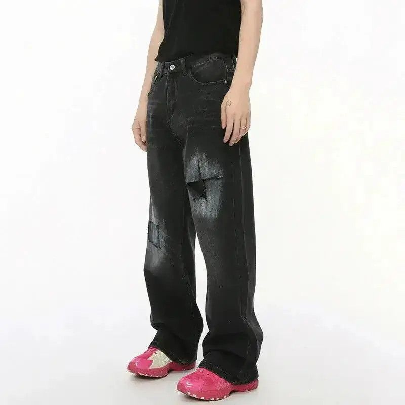 Japanese Brand Y2k retro loose jeans Size US 32 / EU 48 - 3 Thumbnail