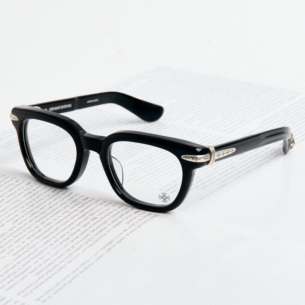 Chrome Hearts CHROME HEARTS DRIPPIN BLACK GLASSES Size ONE SIZE - 2 Thumbnail