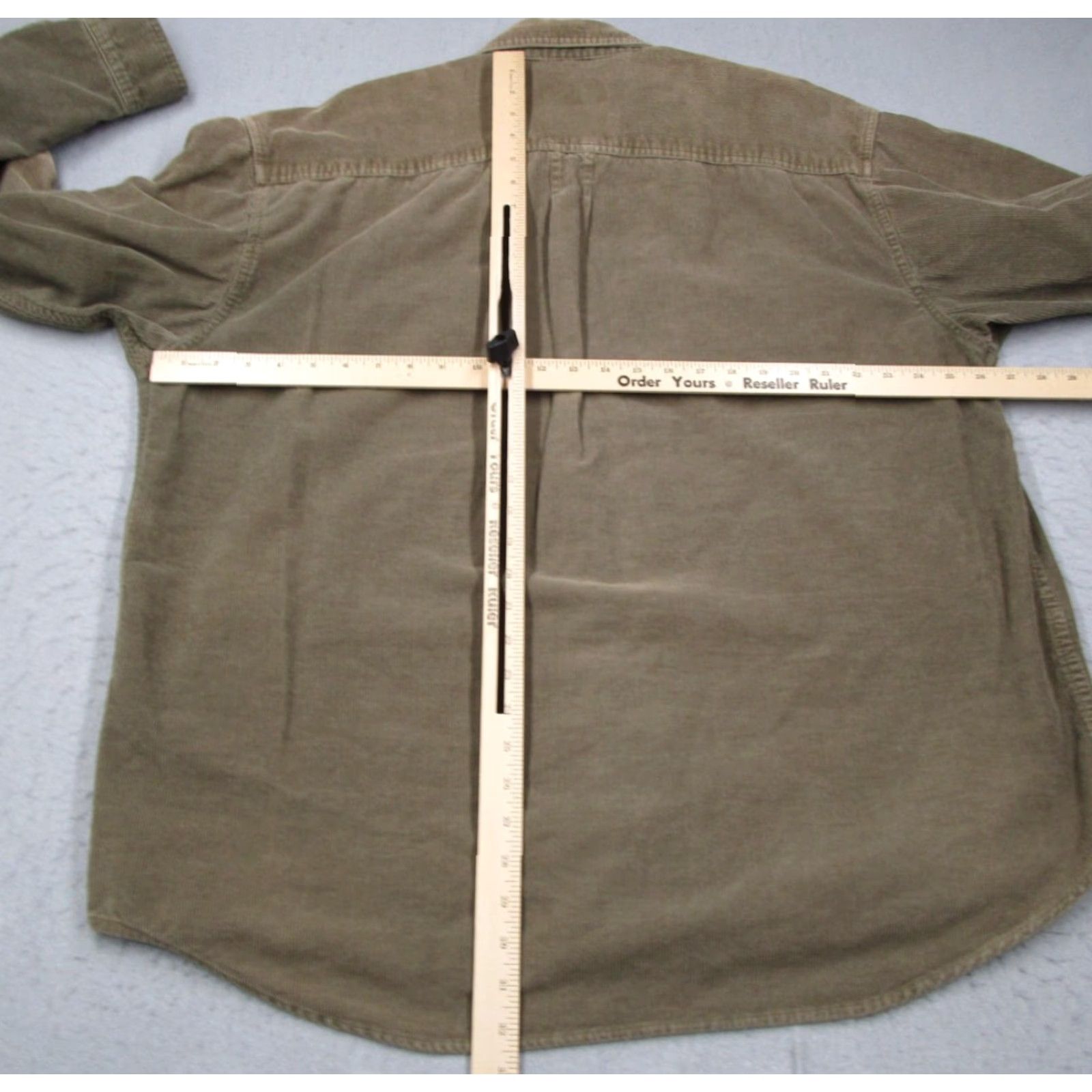 Vintage Moose Creek Shirt Mens 2XL Brown Corduroy Button Front Long Sleeve Casual Workwear Size US XXL / EU 58 / 5 - 6 Thumbnail