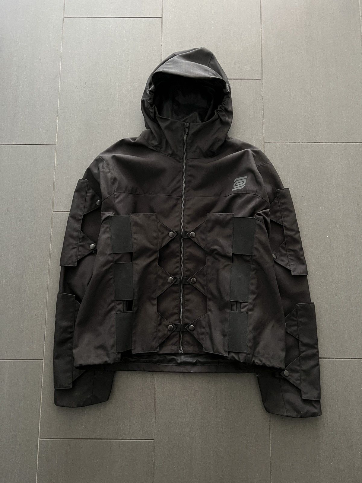 Other Olly Shinder SS23 Runway Crocodile Shell Hooded Jacket Size US XL / EU 56 / 4 - 9 Thumbnail