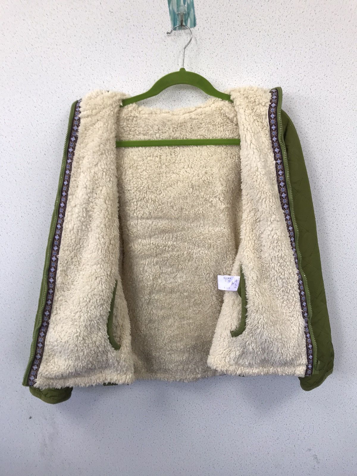 Japanese Brand Women Reversible Fleece Jacket Size M / US 6-8 / IT 42-44 - 5 Thumbnail