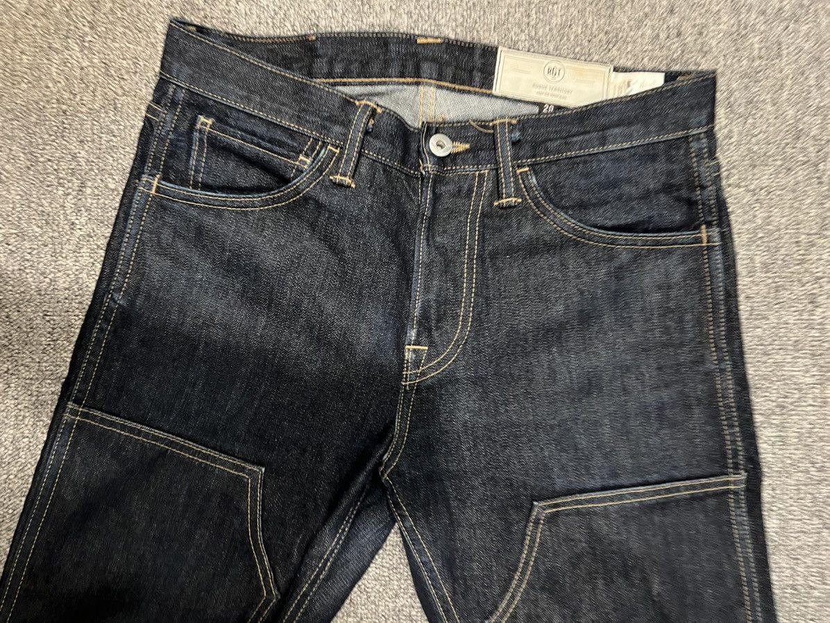 Rogue Territory ROGUE TERRITORY - STANTON DOUBLE KNEE 12OZ BROKEN TWILL Size US 29 - 3 Thumbnail