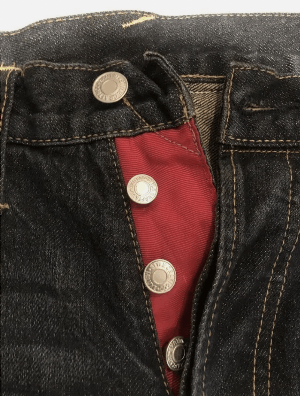 CLOT Evisu X CLOT Collab Mens Tribal Mayan Selvedge Denim Jeans Size US 30 / EU 46 - 7 Thumbnail