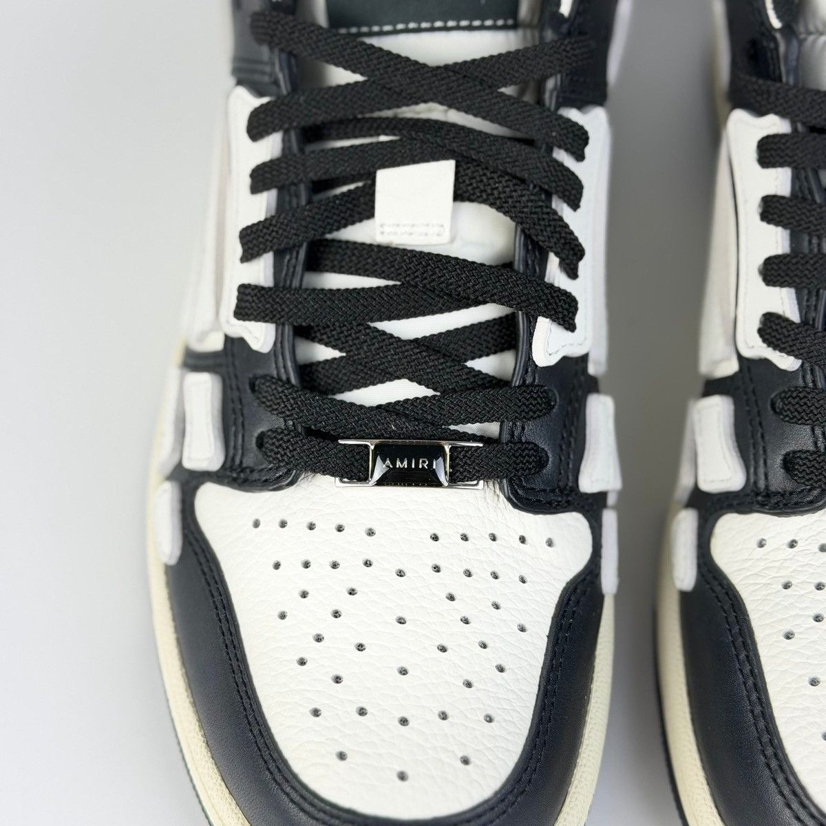 Amiri Amiri Skeltop Low Black Sneakers Size US 7 / EU 40 - 4 Thumbnail
