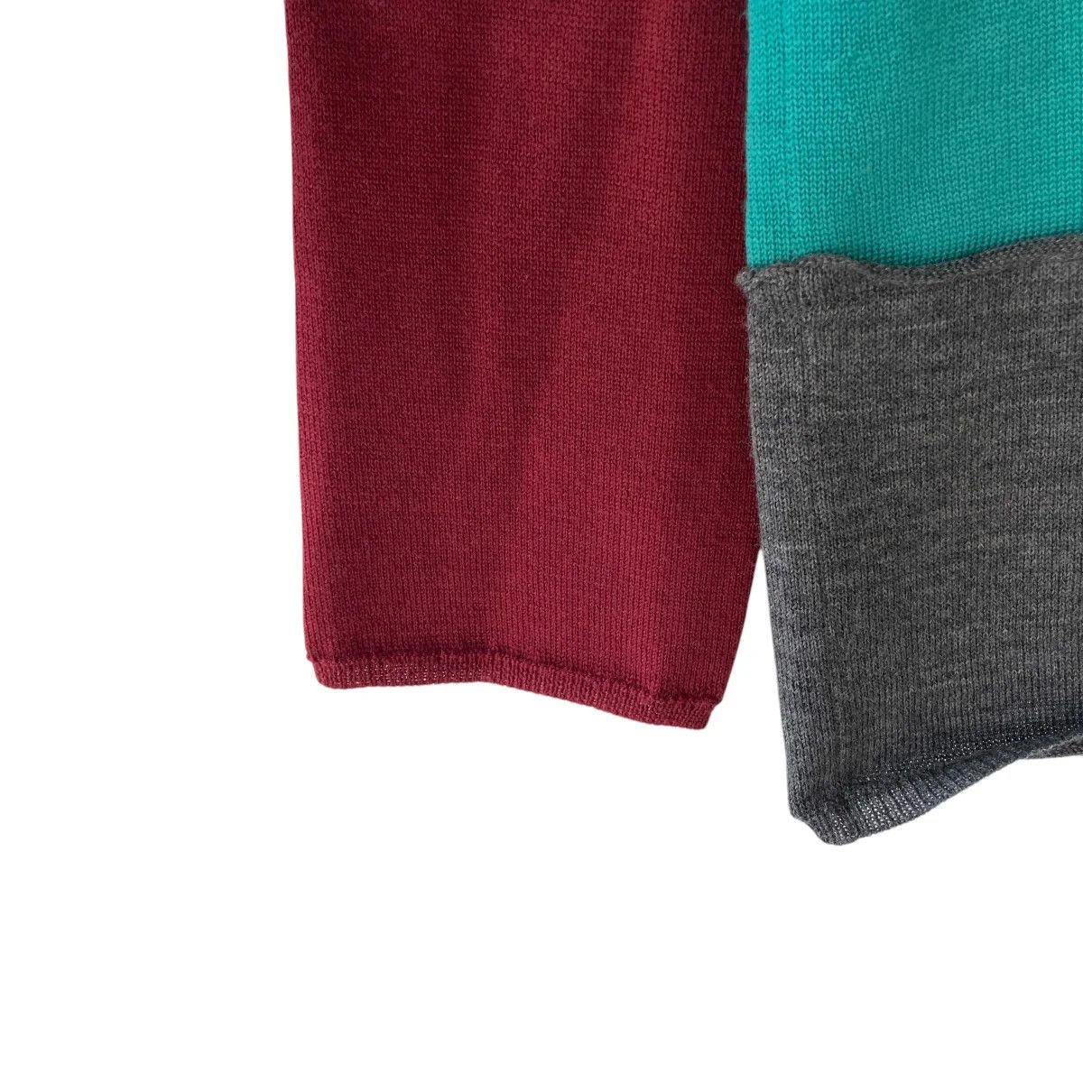 Comme des Garcons AW20 Patchwork Wool Knit Sweater Size XS / US 0-2 / IT 36-38 - 3 Thumbnail