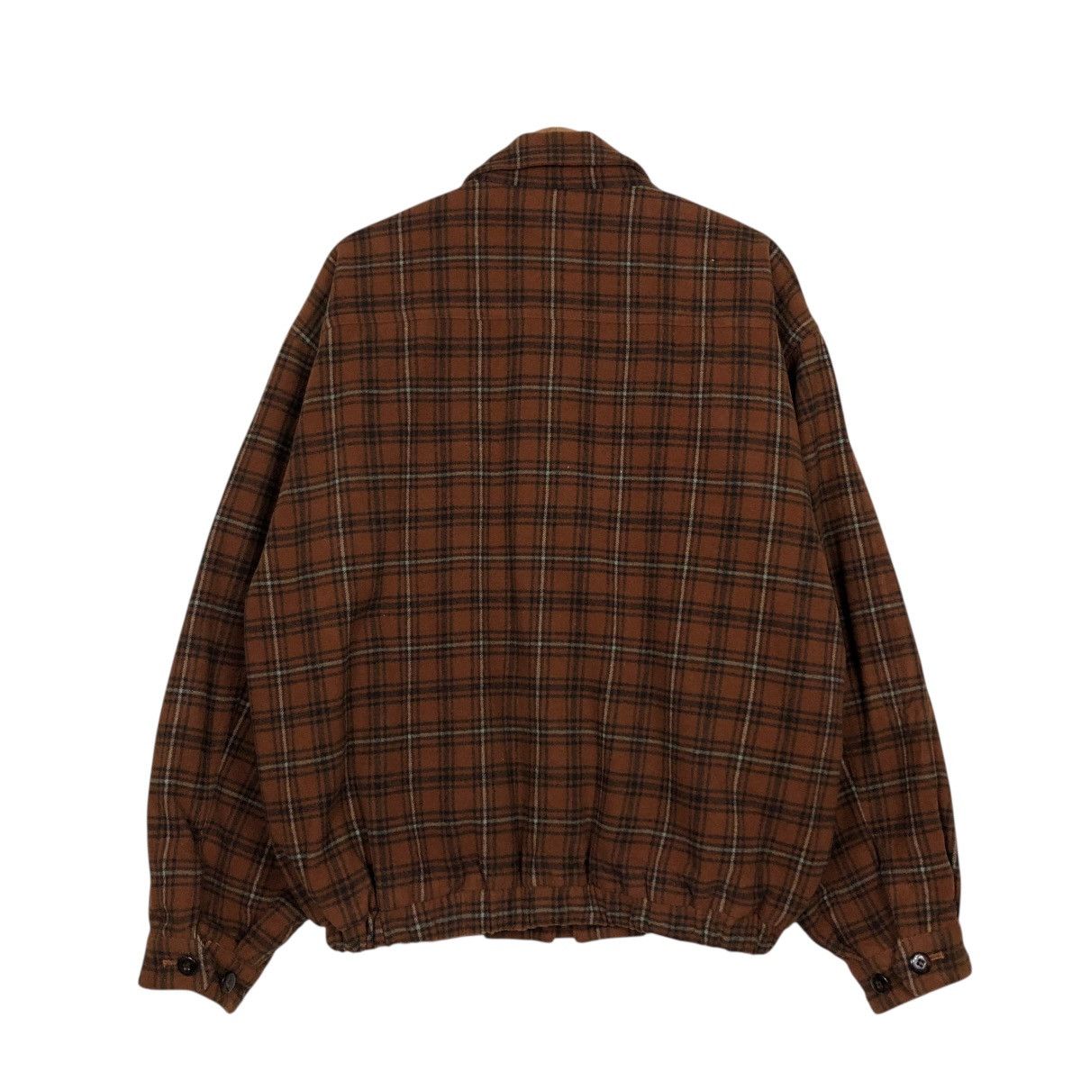 Japanese Brand 🔥VINTAGE BOMBER JACKET TARTAN DESIGN UPPISH ISSEY MIYAKE Size US L / EU 52-54 / 3 - 10 Thumbnail