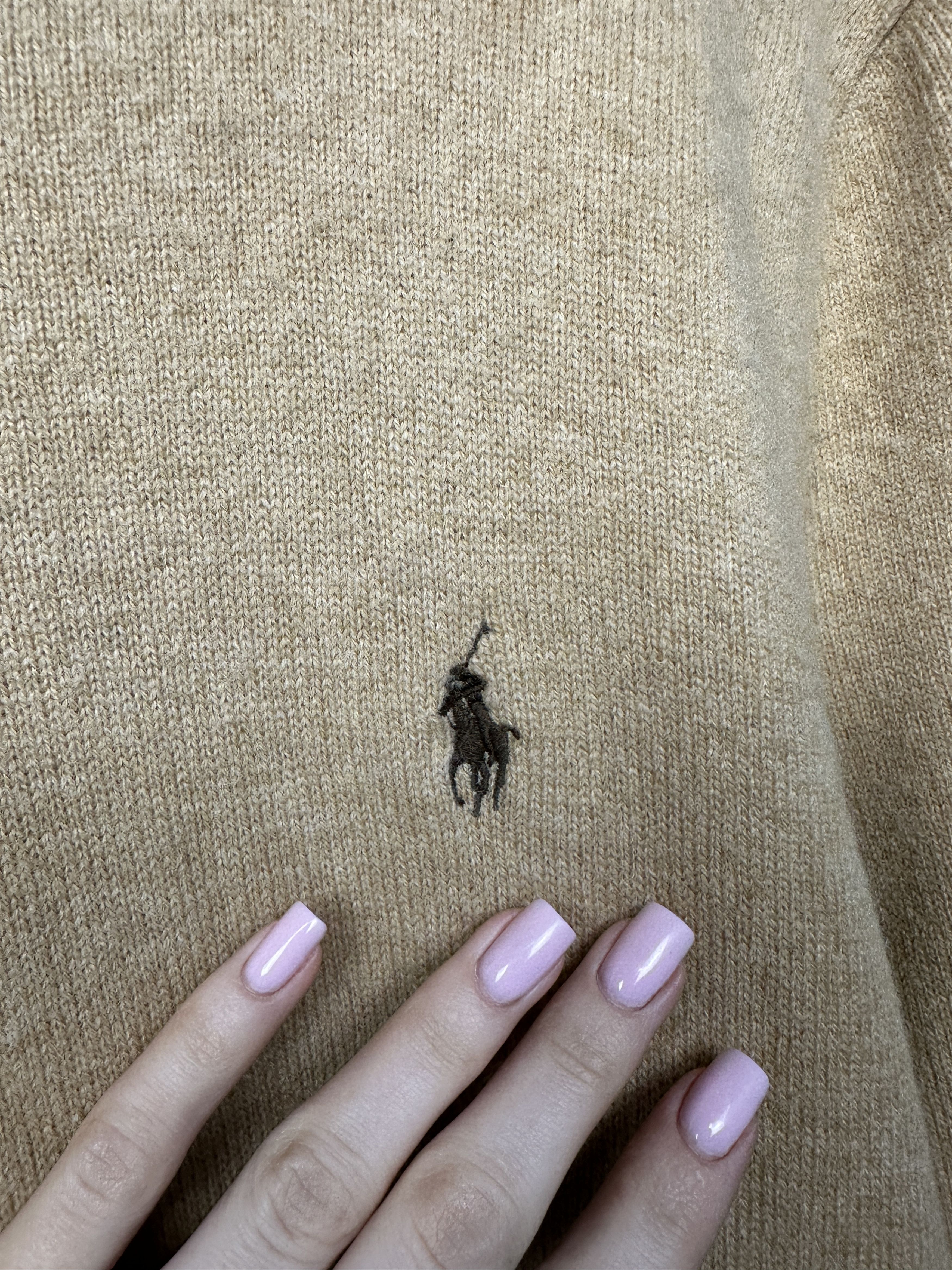 Polo Ralph Lauren Polo Ralph Lauren Vintage Mens Wool Crew Neck Sweater Size US L / EU 52-54 / 3 - 3 Thumbnail