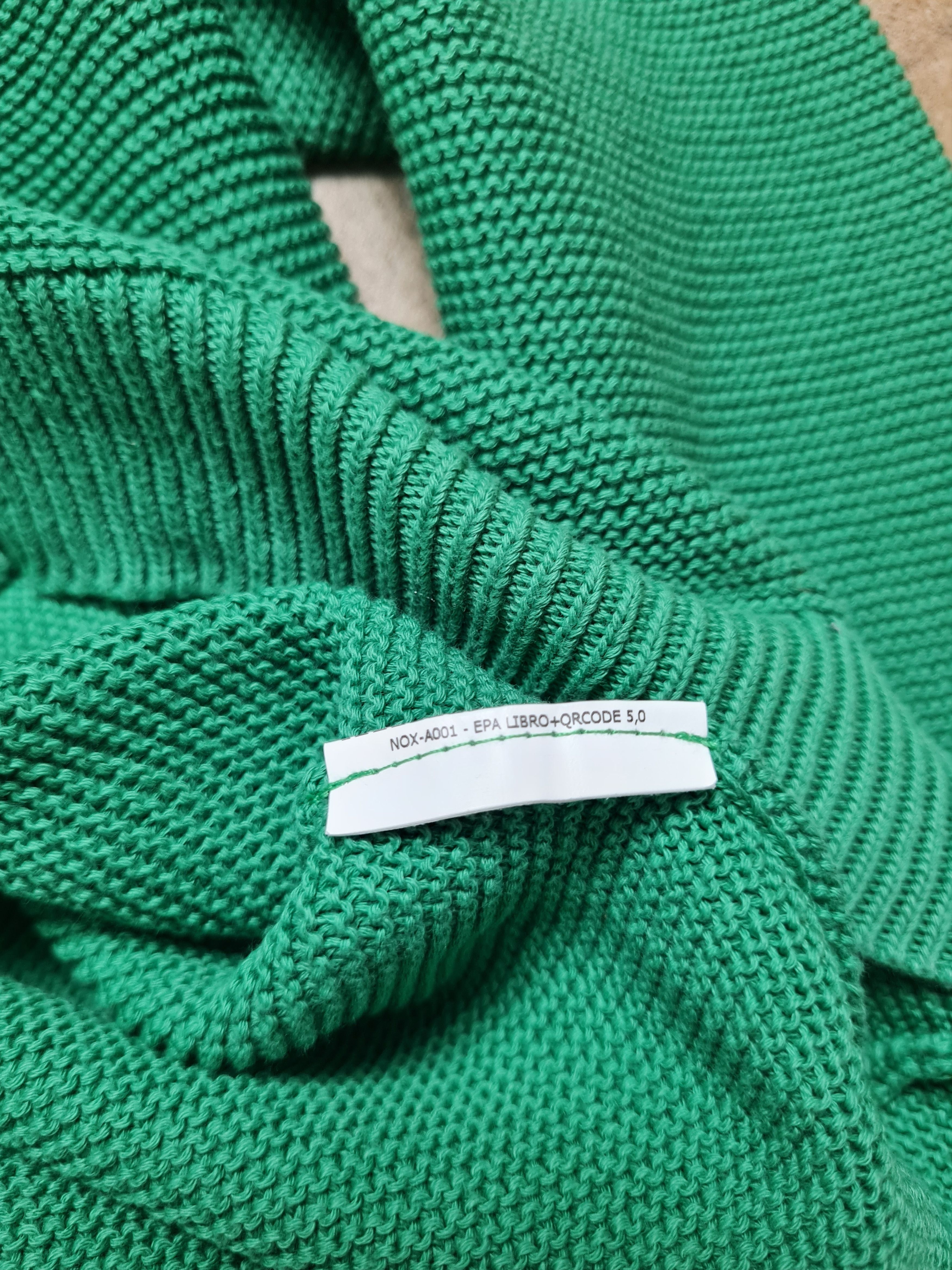 Max Mara WEEKEND MAX MARA Relaxed Fit Green Knit Crew-Neck Sweater Size M / US 6-8 / IT 42-44 - 15 Thumbnail