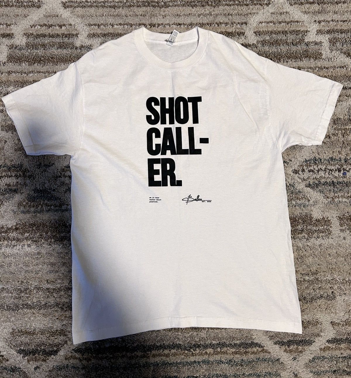American Apparel SHOT CALL-ER x American Apparel T-Shirt White Size US L / EU 52-54 / 3 - 1 Thumbnail