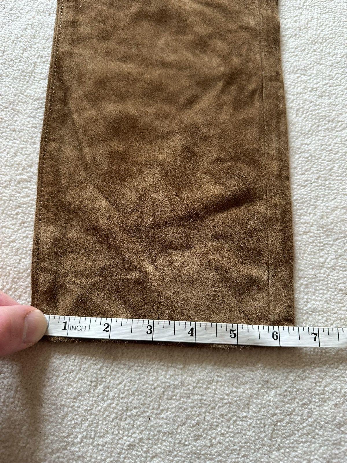 Saint Laurent Paris SS20 $3k+ 🤑 Saint Laurent suede leather pants trousers Size US 30 / EU 46 - 11 Thumbnail