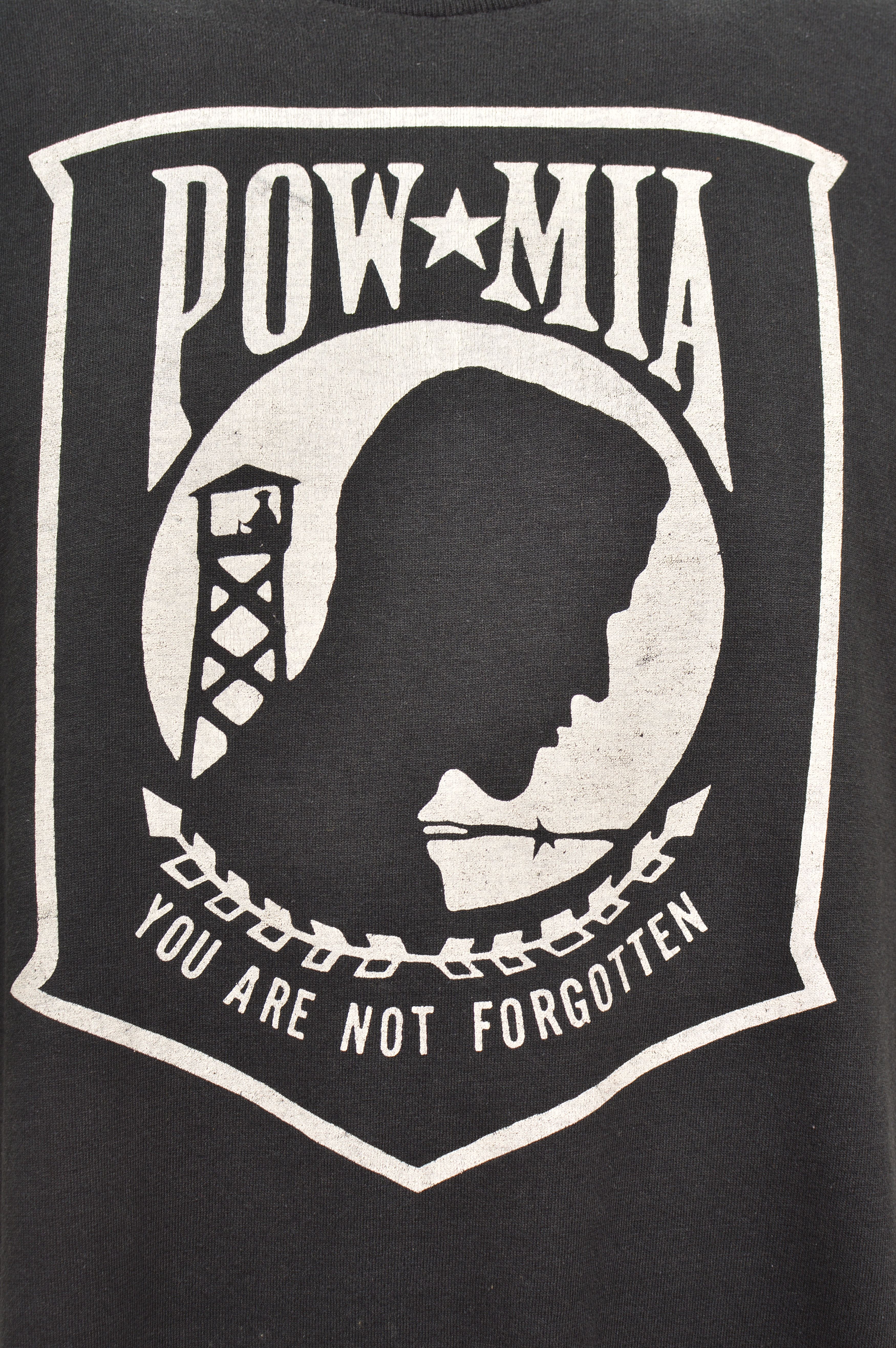 Vintage Screen Stars POW MIA Pennsylvania Cares Vintage T-Shirt Size US XL / EU 56 / 4 - 2 Thumbnail