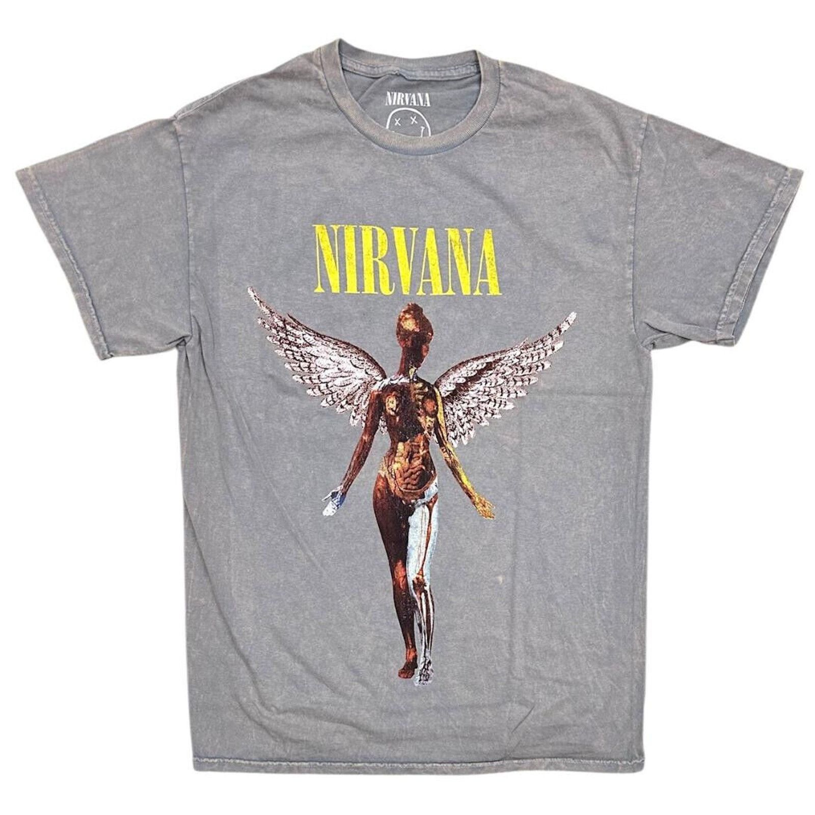 Nirvana Nirvana T-Shirt Utero Angel Distressed Vintage Acid Wash Size US M / EU 48-50 / 2 - 1 Thumbnail