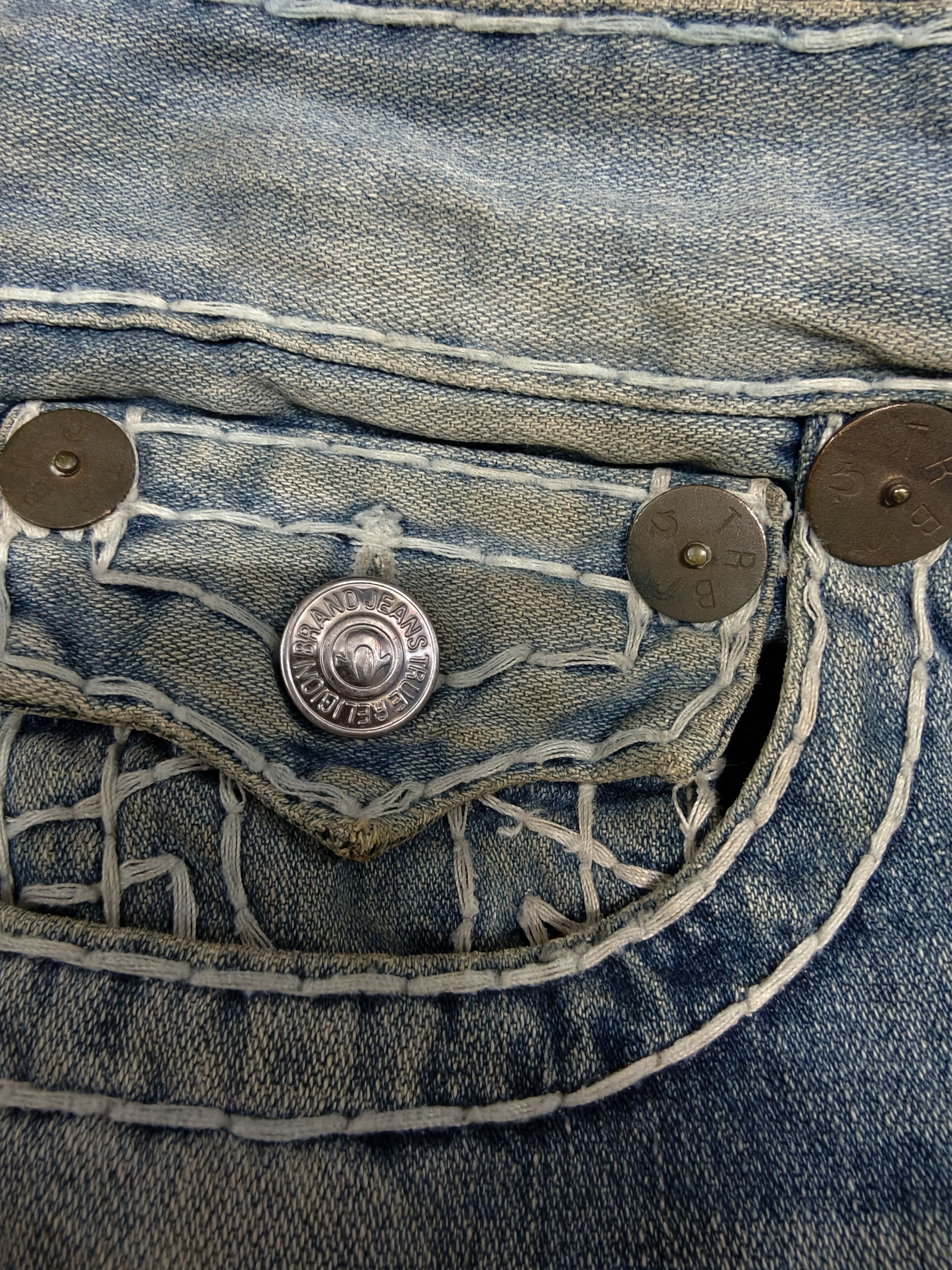 True Religion VINTAGE 2007 True Religion Jeans Size 34 BILLY SUPER T Blue Size US 34 / EU 50 - 8 Thumbnail