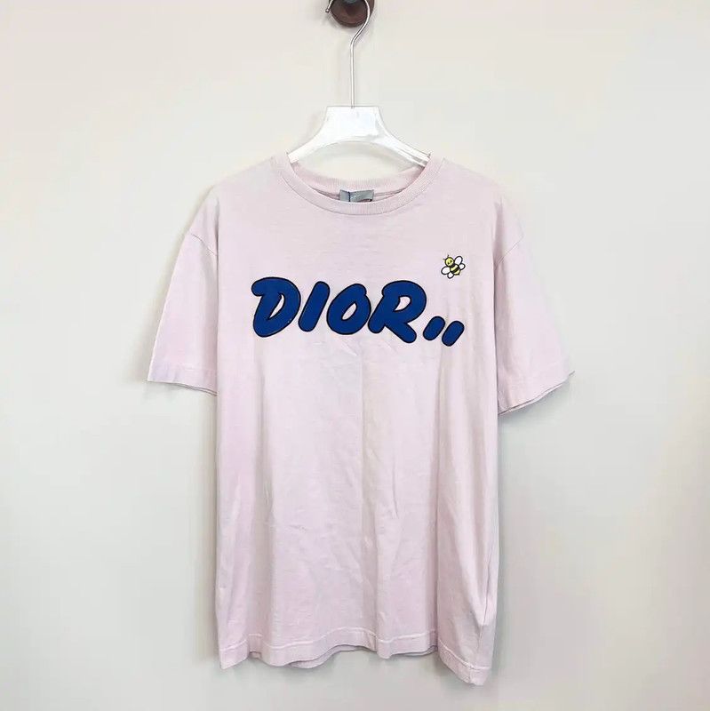 Dior Dior Pink Graphic Women’s T-Shirt 0089 Size XS / US 0-2 / IT 36-38 - 1 Thumbnail
