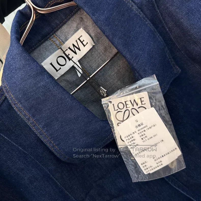 Loewe Loewe Dark blue denim jacket Size US M / EU 48-50 / 2 - 3 Thumbnail