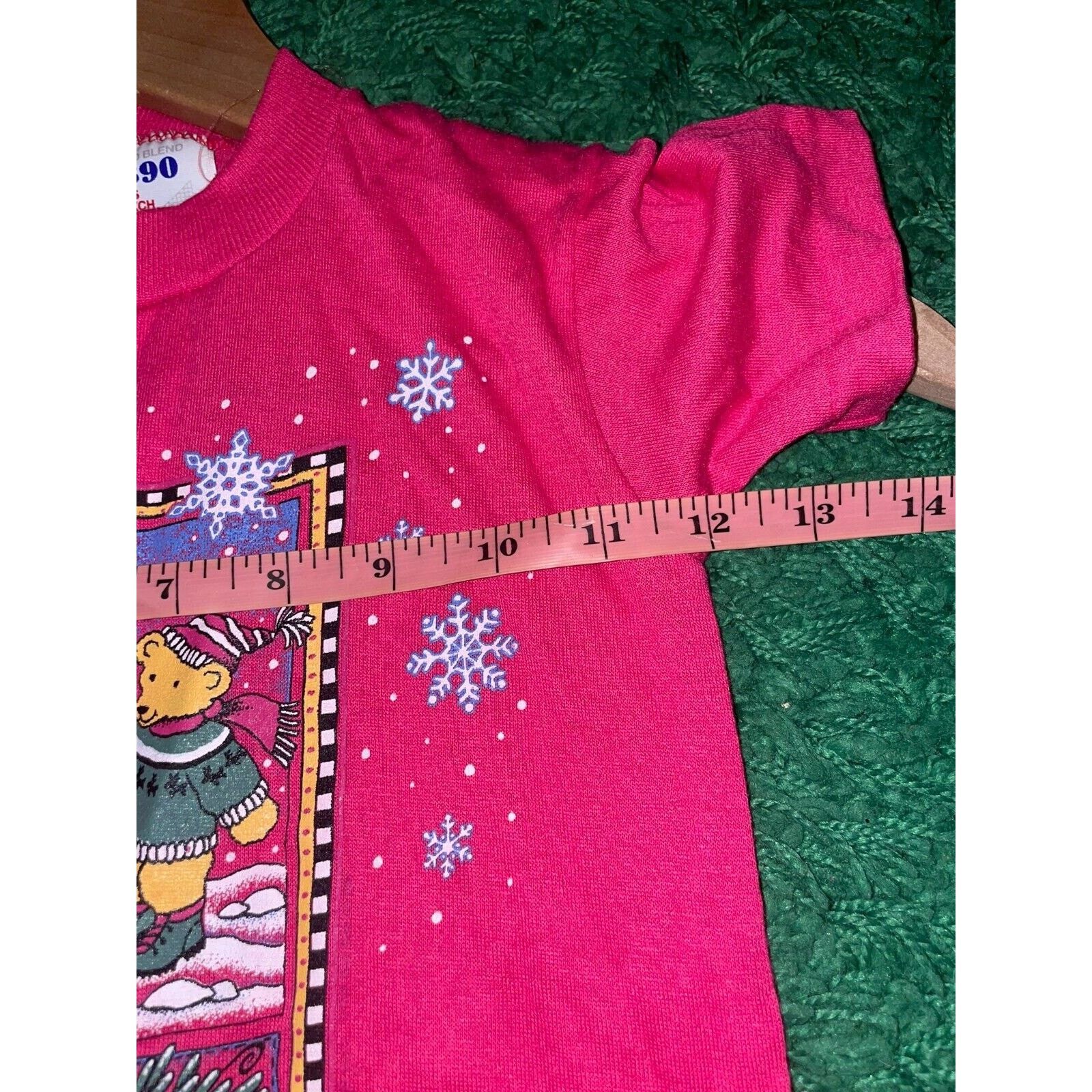 Jerzees 1990s Youth Killington Vermont Bear Shirt Children XS 2-4 Size XS / US 0-2 / IT 36-38 - 8 Thumbnail