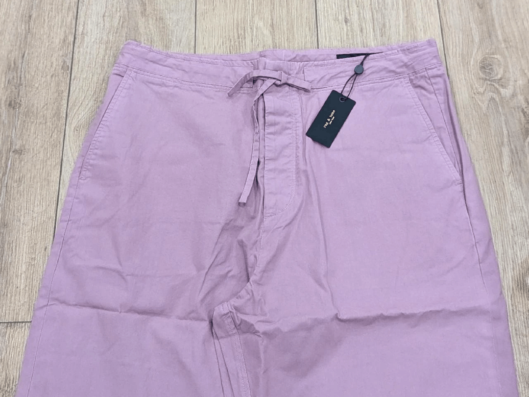 Rag & Bone rag bone "Bradford" Drawstring Casual Pants Berry Medium Size US 32 / EU 48 - 2 Thumbnail