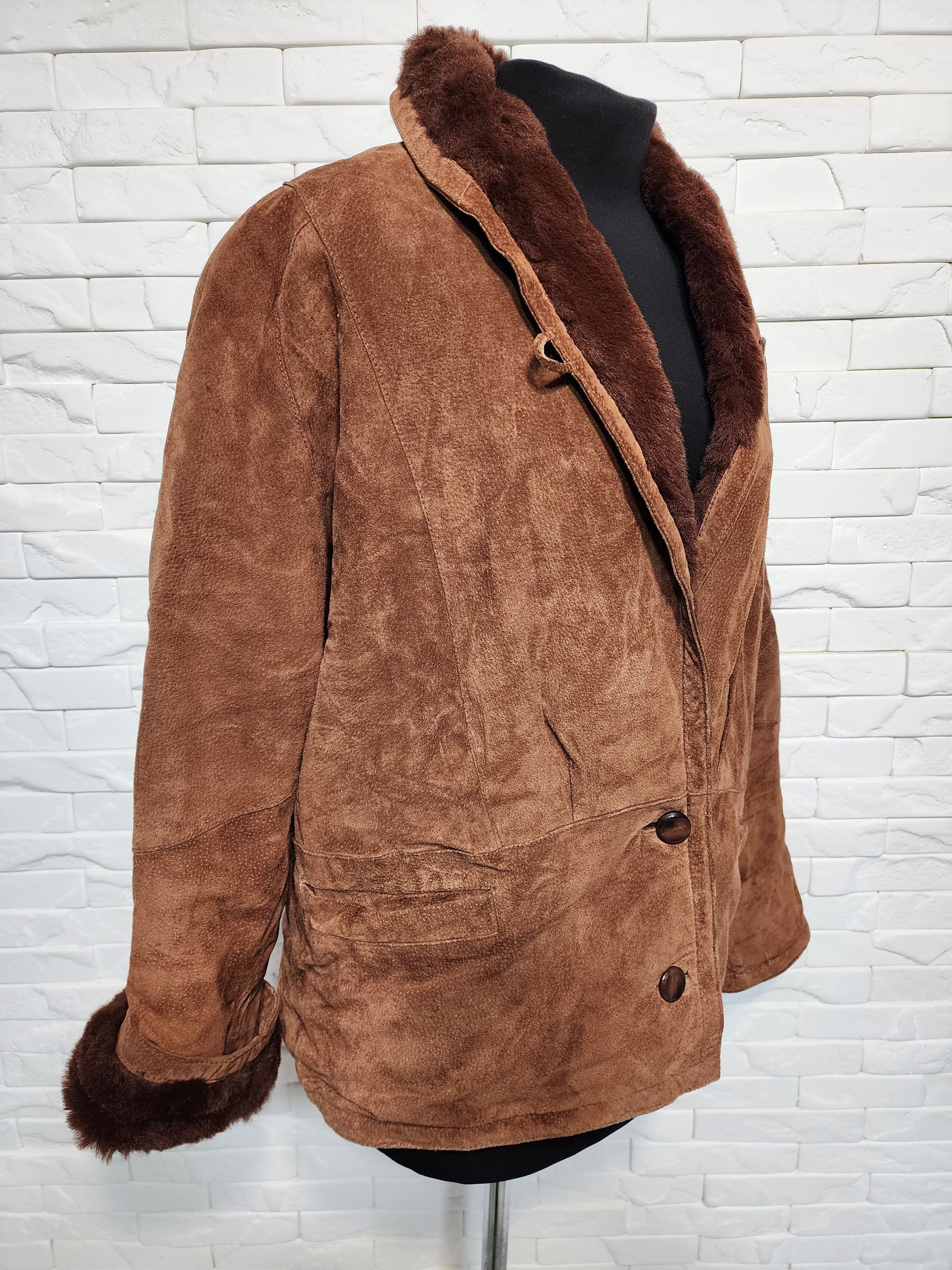 Other Women's Brown Fur Jacket Size XXL / US 16-18 / IT 52-54 - 4 Thumbnail