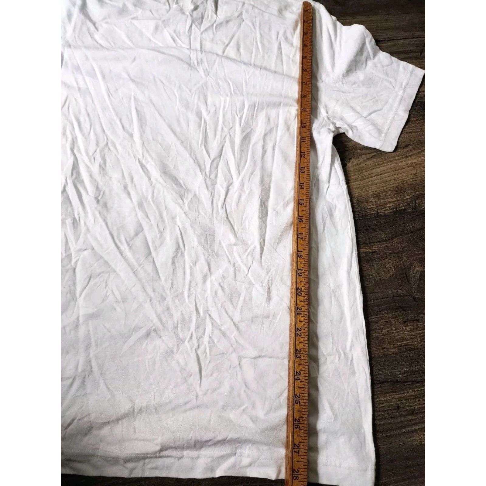 Vintage Jimmie Allen Women's Crew Neck T-Shirt White Short Sleeve L Music Tee Bella Canvas Size L / US 10 / IT 46 - 2 Thumbnail