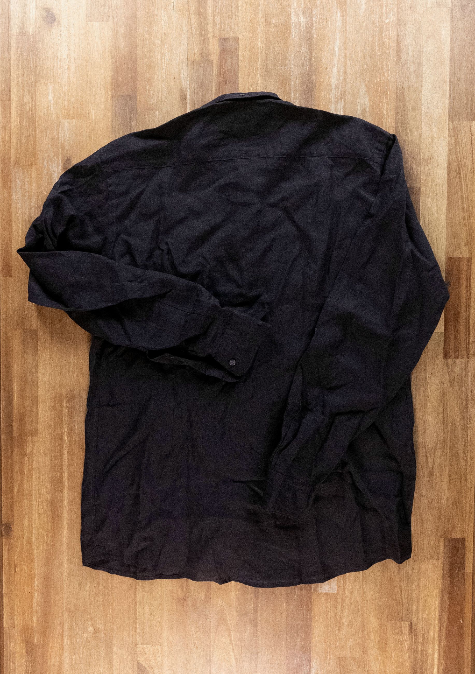Eton ETON of Sweden contemporary fit black linen shirt 43 XL Size US XL / EU 56 / 4 - 9 Thumbnail