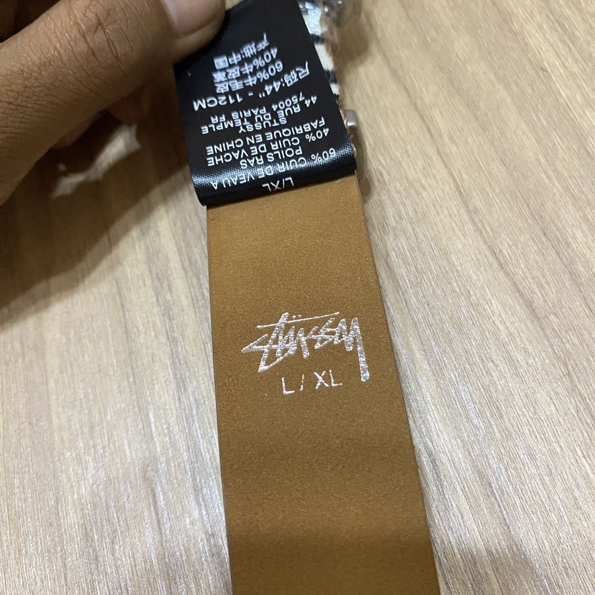 Stussy Stussy Hairy Belt "Zebra" Size ONE SIZE - 8 Thumbnail