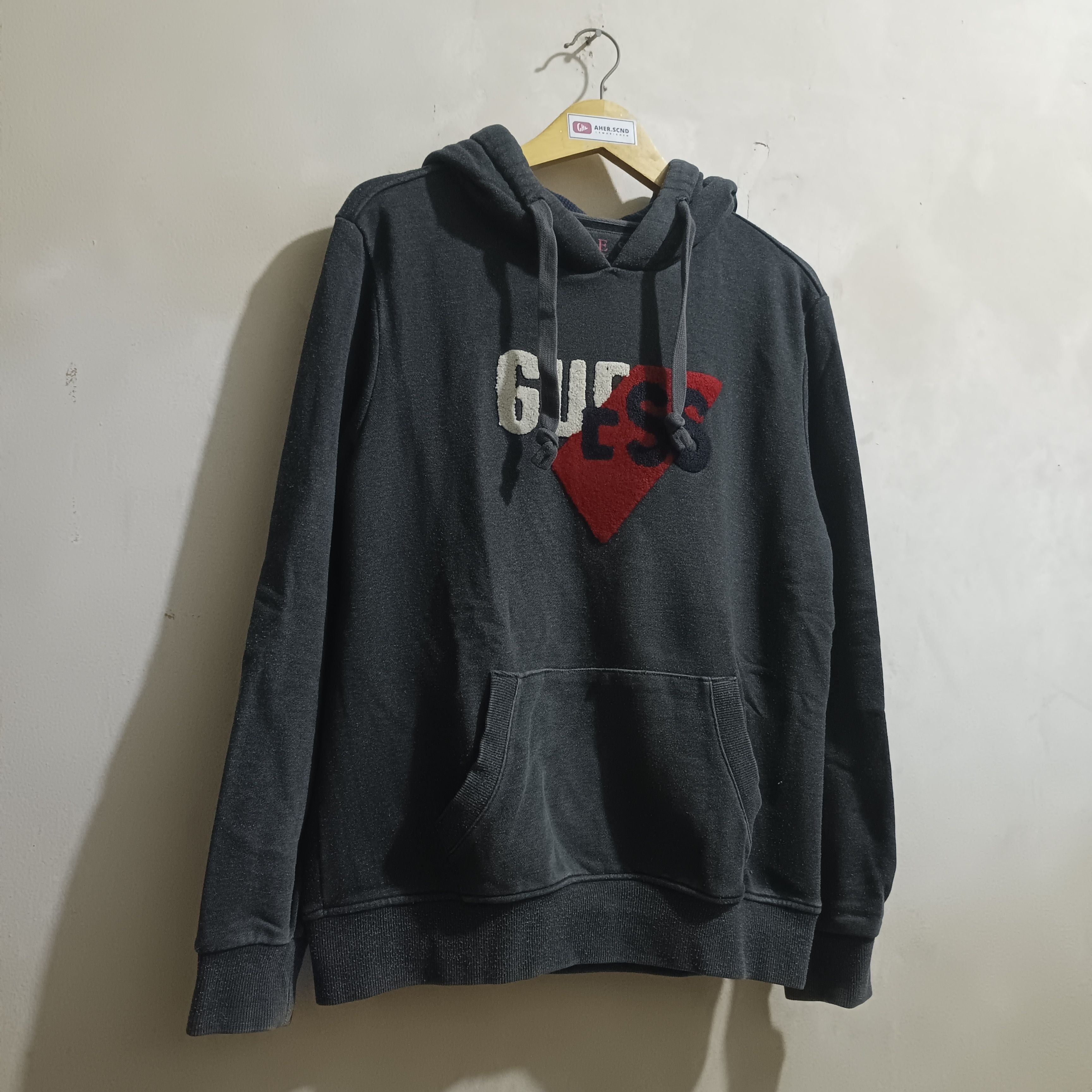 Guess Guess American Traditional Finest Denim Hoodies Size US L / EU 52-54 / 3 - 2 Thumbnail