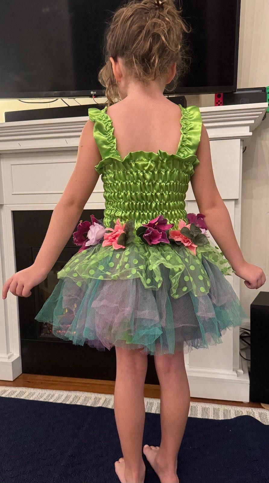 Other Garden fairy dress, size 5-6 Size ONE SIZE - 3 Thumbnail
