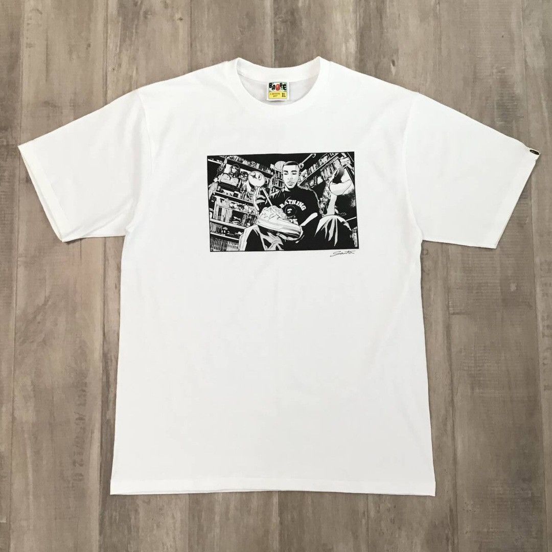 Bape BAPE × Inoue Santa BAPE GALLERY ART T-shirt a bathing ape Size US XL / EU 56 / 4 - 2 Thumbnail